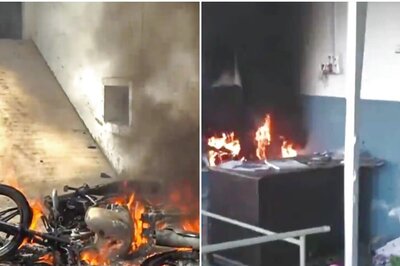 Shops & Hospital Torched, Internet Suspended In UP's Bahraich After 1 Killed In Clash During Durga Idol Immersion