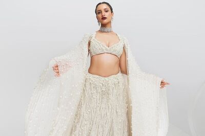 Tripti Dimri’s Pearl Ivory Lehenga Is Bookmark Worthy, See Pics