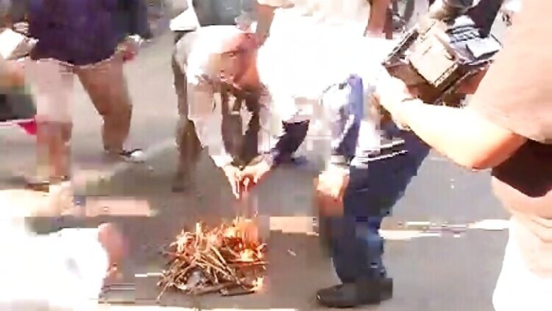 Veterans intensify protest against government's OROP scheme, attempt to burn medals at Jantar Mantar