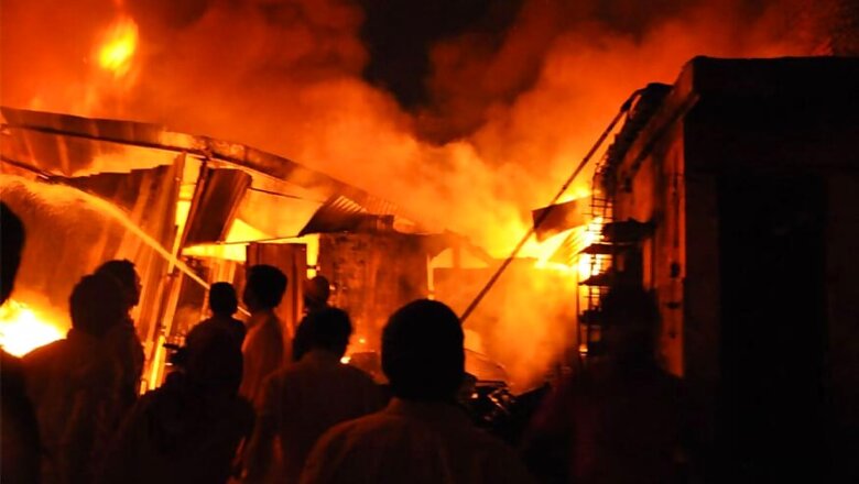 Blaze in Industrial Area in Mumbai; Two Fire Men Hurt