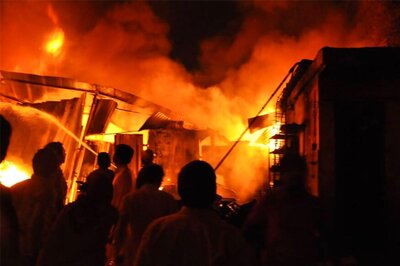 Blaze in Industrial Area in Mumbai; Two Fire Men Hurt