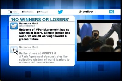 Climate change pact: PM Modi says no winners or losers