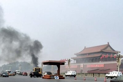 Beijing: Five killed as car ploughs in Tiananmen Square