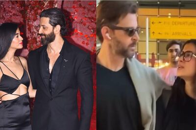 Hrithik Roshan, Saba Azad Are Lost In Each Other's Eyes As They Return From New Year Holidays; Watch
