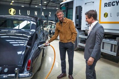 David Beckham Acquires 10 Percent Stake in Electrified Classic Car Firm Lunaz