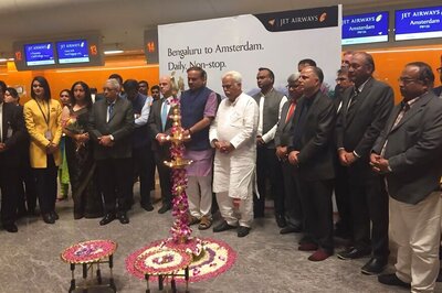 Jet Airways Starts Bangalore-Amsterdam Flight Service
