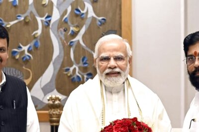 Eknath Shinde, Devendra Fadnavis Meet PM Modi