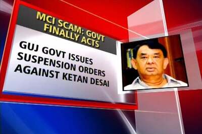 Gujarat government suspends Ketan Desai
