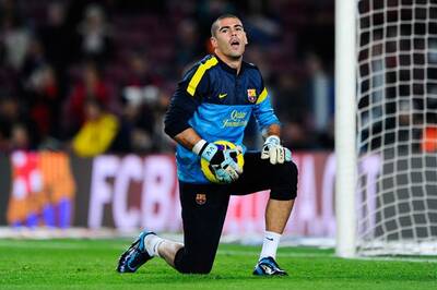 Valdes, Abidal to miss Athletico clash