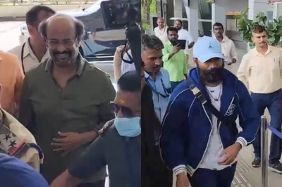 Rajinikanth, Dhanush Spotted at Airport as They Leave For Ayodhya Ahead of Ram Mandir Consecration; Watch