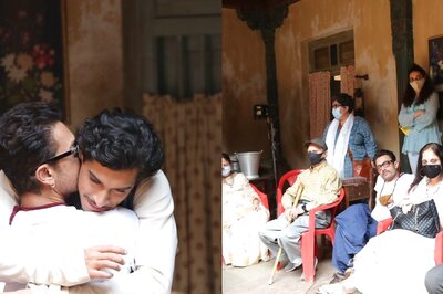 Aamir Khan, Reena Dutta Visit Son Junaid Khan On First Day Of Maharaj Shoot, Unseen Photos Go Viral
