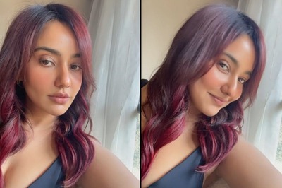 Sexy! Neha Sharma Raises The Heat In Low-Cut Black Top, Flaunts New Red Hair; See Hot Video