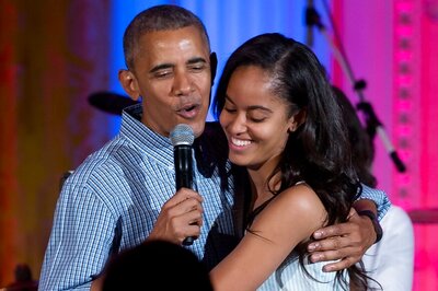 Obama Celebrates US Military, Daughter's 18th Birthday
