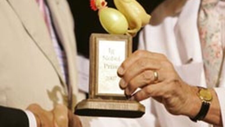 And the 'Nobel' prize for bizarre research goes to...