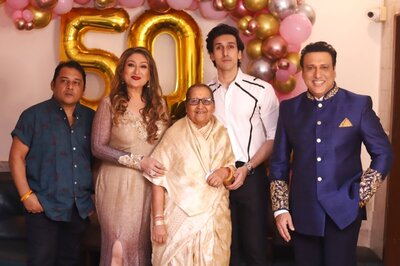 Govinda Celebrates Wife Sunita's 50th Birthday With Family, See Pic