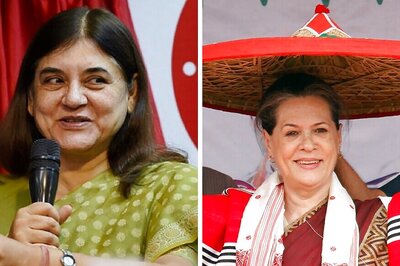 Maneka Cites Sonia's Example on How to Curb Corruption