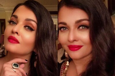 Aishwarya Rai Bachchan Steals the Show in Stunning Sabyasachi Ensemble at Dubai Event; See Pics