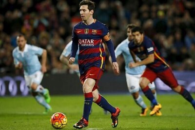 Watch: Messi passes on penalty, serves up Suarez hat-trick