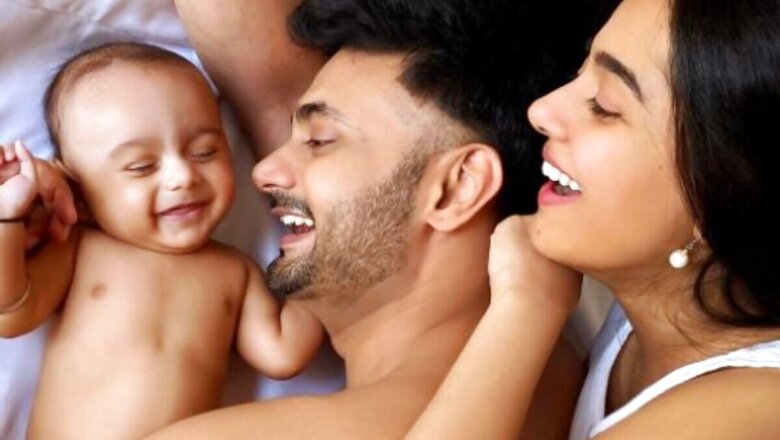 Amrita Rao and Family Seen Together in This Post First Time After Pregnancy