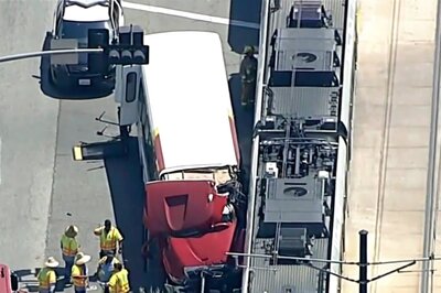 Video: Over 50 Injured As Train, Bus Collide In Los Angeles
