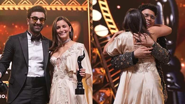 Alia Bhatt Smiles Bright As She Poses With Ranbir Kapoor; Hugs Karan Johar In VIRAL Pics, See Here
