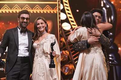 Alia Bhatt Smiles Bright As She Poses With Ranbir Kapoor; Hugs Karan Johar In VIRAL Pics, See Here