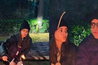 Navya Nanda Relishes the Winter Season in Delhi With Her Family Around a Desi Bonfire