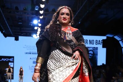 Transgender activist Laxmi Narayan Tripathi turns showstopper at LFW