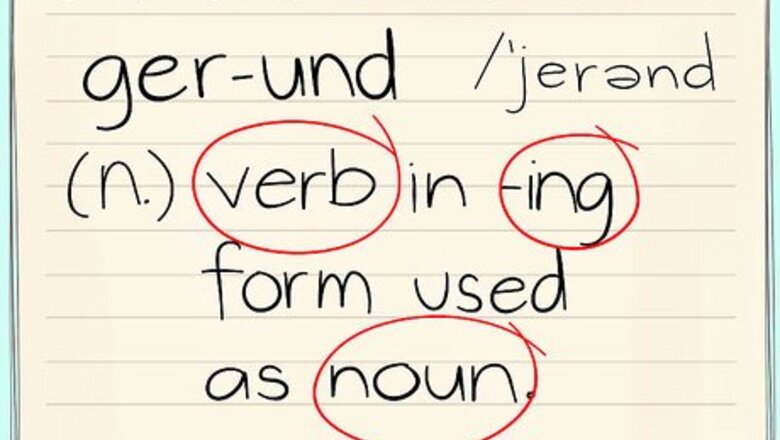 How to Identify the Gerund As One of the English Verbals