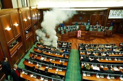 Opposition Shells Kosovo Parliament With Tear Gas, Still Fails to Stop Key Border Deal