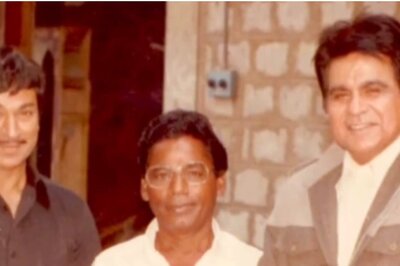 When Puneeth Rajkumar Paid Tribute to Dilip Kumar with a Pic of His Late Father Dr Rajkumar