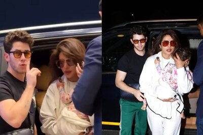 Nick Jonas Asks Paps To Stay Quiet As Priyanka Chopra Holds Malti Marie Close While Leaving Mumbai | Video