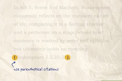 How to Cite Shakespeare