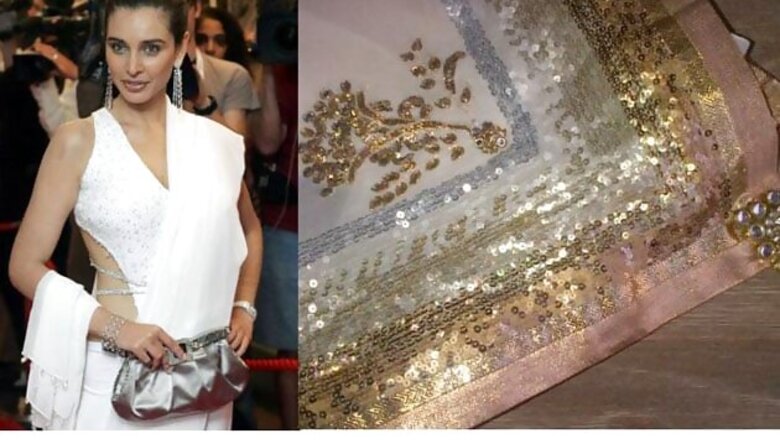 Lisa Ray chooses Satya Paul sari for her wedding