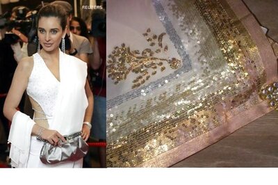 Lisa Ray chooses Satya Paul sari for her  wedding