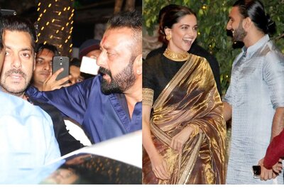 Ranveer-Deepika, Sanjay-Salman Turn Heads at Star-Studded Festival Party