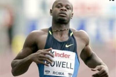Powell leaves Bolt behind in 100m showdown