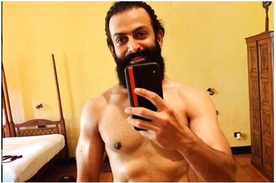 Prithviraj Posts Shirtless Photo to Show His Recovery from Severe Weight Loss for Aadujeevitham