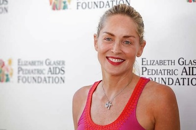 Sharon Stone joins Aishwarya, Abhishek for a fundraising event