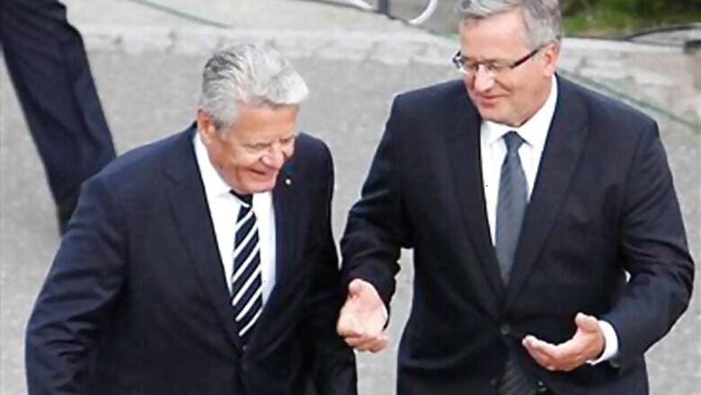 Polish president commemorates WWII in Germany