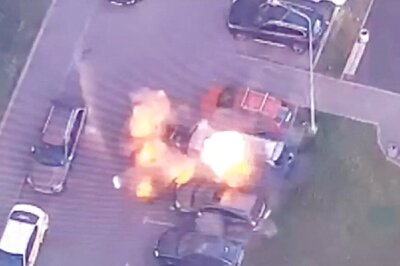 Caught On Cam: Car Bombing In Moscow, Two Dead