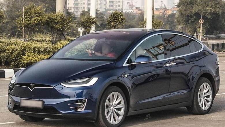 India's First Tesla Model X All-Electric SUV Hits The Mumbai Roads [Video]