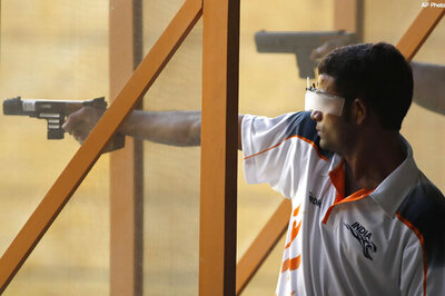 Vijay strikes gold at Asian Shooting C'ship