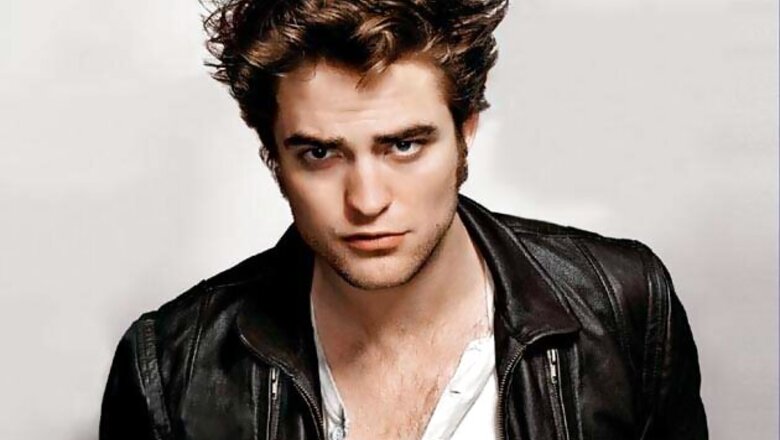 Robert Pattinson poses topless with three women in new advertisement