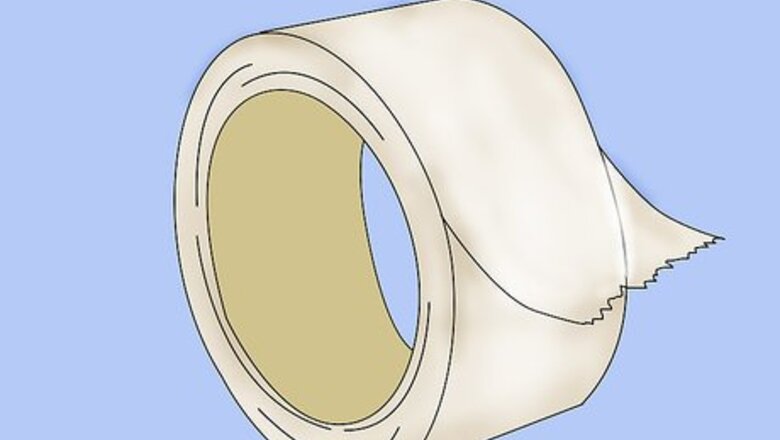 How to Make a Bookmark Out of Clear Tape