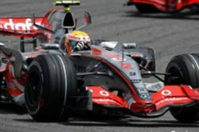 Hamilton tops practice at Bahrain GP