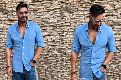 Ajay Devgn Looks Handsome In Casuals, Gets Papped As He Steps Out To Promote Singham Again, Watch