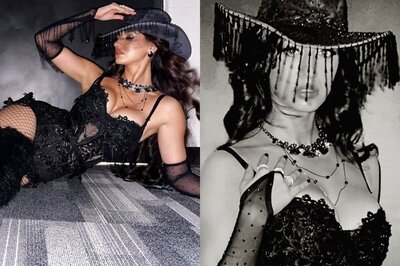 Disha Patani Raises Heat As She Strikes Sexy Poses in See-Through Lace Dress; Watch Viral Video