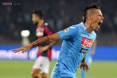 Champions League: Napoli's Hamsik out of Dortmund game