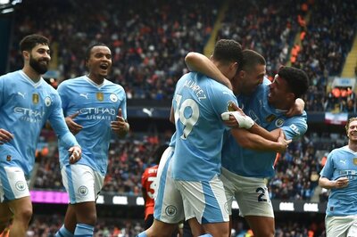 Manchester City Thrash Luton Town 5-1 to go Top of Premier League